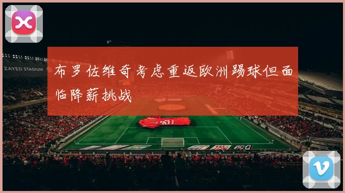 布罗佐维奇考虑重返欧洲踢球但面临降薪挑战