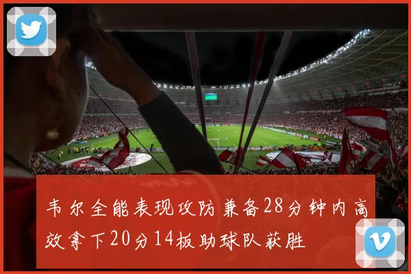 韦尔全能表现攻防兼备28分钟内高效拿下20分14板助球队获胜